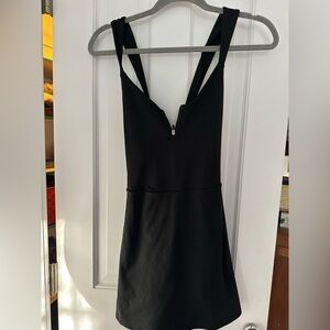 Alo Yoga Black Athletic Dress